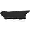 TOPPERFUN Pettine per Cera da Surf, Wax Scraper Trapezoidale in ABS Nero, Raschiatura Uniforme, per Longboard e Skimboard, per Surfing, Effetto Texture Carbonio