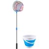 FJMQHU Rete da Pesca per Bambini Estensibile, Telescopico per Catturare Insetti e Attività all'Aperto, style to 2