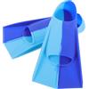 Alasum Pinne da Nuoto Corte, Pinne Corte da Allenamento in Silicone, Tallone Aperto Regolabile, Xs, Blu, per Nuoto e Viaggio