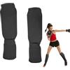 Genérico Parastinchi per collo del piede, 1 paio di imbottiture elastiche che assorbono i | Protezione per polpaccio da boxe, attrezzatura di sicurezza per arti marziali, kickboxing, karate MMA