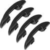 Homoyoyo 4 Set Fissaggio per Pagaia, Clip per Pagaia Montata sul Ponte, Plastico, Nero, per Kayak e Canoa, Accessorio per Kayak