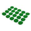 MAGICLULU Adesivi per Tavolo da Biliardo Spot Marker per Panno e Palline Verde Adesivi in Fluff Design Compatto 1 Foglio per Riparazione Panno Tavolo da Biliardo