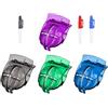 SEWOART 7 Pezzi Set Marcatore Palline Golf e Strumento di Allineamento per Palline da Golf, Plastico, Marcatura Fronte e Retro, con Penna Marcatore Colore Casuale