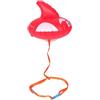 Abaodam Boa da Nuoto Galleggiante Gonfiabile, Tubo Galleggiante PVC Rosso, Portatile ad Alta visibilità, per Acque Libere e Piscina, Sicurezza nel Nuoto