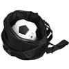 Keenso Zaino in Rete con Coulisse, Borsa per Palline, in Tessuto Oxford, 26 Cm X 55 Cm, Tracolla Regolabile con Tasca Interna, Custodia Impermeabile, per Basket, Calcio, Allenamento, Palestra,