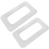 BATHVEVE 2 Pezzi Accessorio per Tavola da Paddle Gonfiabile in PVC, Adattamento, per SUP e Surfboard, per Fai da Te e Surf
