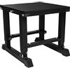 GORILLA SPORTS® Plyobox in Acciaio - Regolabile, 5 Diverse Altezze, Carico Massimo 300 kg, 59x50x45-65 cm, Nero - Jump-Box, Scatola Pliometrica, Plyo Box, Allenamento, Fitness, Palestra
