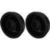 CRAFTHROU 2 Pezzi Tappo di Ricambio per Base Sacco da Boxe Tappo Base Boxe Plastica Nero per Uso Domestico e Palestra e Kickboxing