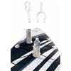 Generico Kit Accessori SUP in Stampa 3D - Supporto Pagaia | Realizzato in stampa 3D ad alta precisione con materiale resistente ai raggi UV e all'acqua salata.