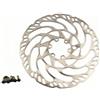 OAUWYUBA Rotori per Mountain Bike MDR-C Spessore 2 mm Rotori per Freni a Disco per Bicicletta a 6 bulloni 180 mm per la Serie MT Completa