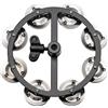 Meinl Percussion HTHH1BK - Hi-Hat con una fila di cimbalini in acciaio, colore: Nero