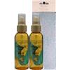 FEI FAN 2X Olio Infuso di Argan Lisci Effetto Seta 100 ml + Fascia Per Capelli (Colori Assortiti)