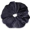 SXQLYH Scrunchie XXL in velluto elastico, 17 cm, spesso, morbido, comodo, per coda di cavallo, da donna, per capelli lunghi e spessi (viola)