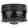 Generic Delicata Scatola Dispenser per Cipria in Polvere Vintage, Porta Prodotti per la Cura della Pelle, Dimensioni Compatte per i Viaggi (BLACK)