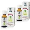 Ralf BADERs Gesundheit BADERs dalla farmacia. Olio di albero del tè. Tea tree essential oil. 100% Melaleuca alternifolia. Doppia distillazione. 2 x 30ml