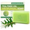 EBHO Saponette al tea tree, saponi naturali con proprietà purificanti, detergente per corpo e viso, idratano in profondità e detergono delicatamente la pelle donando una sensazione di freschezza