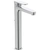 Ideal Standard Cerafine O Nuovo Miscelatore lavabo, alt. bocca 247 mm, 3,8l/min, con piletta, FirmaFlow, tecnologia BlueStart - Cromo (48x184,5x292mm)