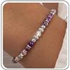 ORAZIO Bracciale Donna Bracciali Perline Pietra Naturale
