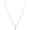BLUESPIRIT Collana da donna, Collezione B-CLASSIC, in argento 925 rodiato, zirconi, Idee Regalo - P.0100010203582