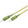 goobay 59644 - Cavo in fibra ottica (FTTH) monomodale (OS2) Simplex/SC APC (8°) maschio a SC-APC (8°) maschio/cavo in fibra ottica, 20 m