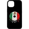 Paint Dripping Donut Lover Pop Art Herit Custodia per iPhone 13 Ciambella Doughnut Bandiera messicana Messico Pride Love Graffiti Drip