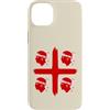 SARDEGNA Custodia per iPhone 14 Plus 4 BANDIERA DELL'ISOLA MORI SARDEGNA