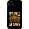 Frog Driller Crew Drilling Custodia per iPhone 11 Trapano alla perforatrice sotterranea della rana dell'alba