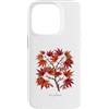 The Botany Bureau Custodia per iPhone 14 Pro Illustrazione giapponese della pianta dell'acero Acer palmatum
