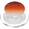 Vintage Redfish Red Drum Fish Art Fishin Mississippi State Red Fish Skin Scale Art Fishing Decor PopSockets PopGrip per MagSafe