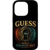 Mystery Eye Vintage Graphic Keyhole Visi Custodia per iPhone 14 Pro Guess What Changed Me Mystery Eye Vintage Grafica nascosta