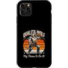 Construction Craftsman Builder Pride Custodia per iPhone 11 Pro Max Wolf My Name Is On It Costruzione