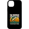 Bass Fishing Angler Catch Custodia per iPhone 14 Plus The Moment The One We Came For Finalmente Bass Fishing