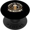 Club di progresso della pancia del bevit Working On A Beer Belly For 60 Years Scherzi sui bevitori PopSockets PopGrip Adesivo