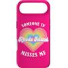 Someone Misses Me In US State Of Rhode I Custodia per iPhone Air Someone In Rhode Island Misses Me Cuore Retro Groovy