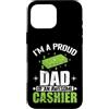 Cashier Dad Retail Worker Proud Father S Custodia per iPhone 16 Pro Max Orgoglioso papà di un fantastico lavoratore al dettaglio del cassiere