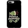 Dim's Designs Custodia per iPhone 7 Plus/8 Plus Pesto e Protesto - Ironia Ligure per Foodie