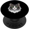 Cozy Whiskers Funny Cats Norwegian Cat Razza PopSockets PopGrip Adesivo