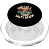 Squadra di giochi di parole di Shoreline Don't Be A Salty Beach Vacanze turistiche estive PopSockets PopGrip per MagSafe