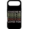 Someone Loves You In US State Of Rhode I Custodia per iPhone Air Qualcuno nel Rhode Island ti ama State Retro Vintage