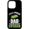 Cashier Dad Retail Worker Proud Father S Custodia per iPhone 15 Pro Max Orgoglioso papà di un fantastico lavoratore al dettaglio del cassiere