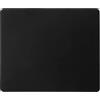 Morain Tappetino per mouse nero, 200 x 240 x 2 mm, antiscivolo, comodo tappetino per mouse da gioco, in gomma