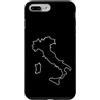 Italian Designs Love Italy Custodia per iPhone 7 Plus/8 Plus Mappa degli amanti dell'Italia, viaggi