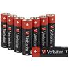 VERBATIM Batterie alcaline AA Premium I 1,5V I Pile stilo AA-LR6 I Stilo AA I Pile per lettori MP3, fotocamera, telecomando, rasoio ecc. I Pile alcaline Premium I 8 pezzi