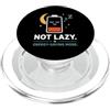 Battery Low Funny Not Lazy Energy Saving Funny Battery Low quote Not Lazy Energy Saving Mode PopSockets PopGrip per MagSafe
