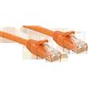 Lindy Cavo di Rete Cat.6 U/UTP Arancione, 0.5m