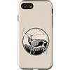 Animali del Pleistocene Custodia per iPhone SE (2020) / 7/8 Enorme cervo irlandese preistorico