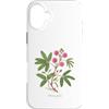 The Botany Bureau Custodia per iPhone 16 Plus Sensibile Pianta illustrazione Mimosa pudica