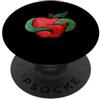 Lacy Chenault Eva era Incorniciato Serpente e Apple PopSockets PopGrip Adesivo