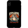 Funny Running Interval Squirrel Fitness Custodia per iPhone XS Max Interval Squirrel vive solo umorismo a corsa veloce