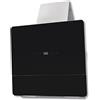 Festnight Cappa Aspirante da Parete a Muro da Cucina in Vetro Temperato Nero con Display 60 cm